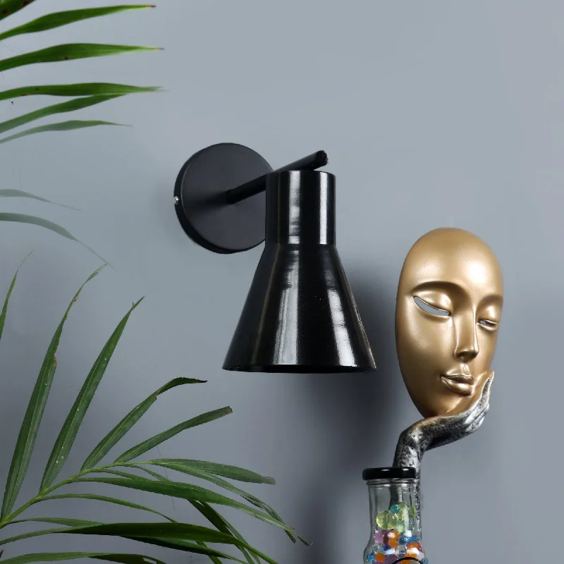 Art Deco Black Metal Wall Light By SS Lightings