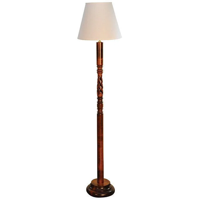 Hollow Spiral Amish Reading Lamp