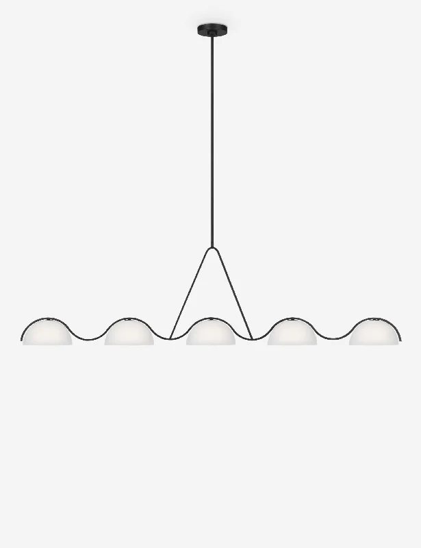 Nido Linear Chandelier by Kelly Wearstler