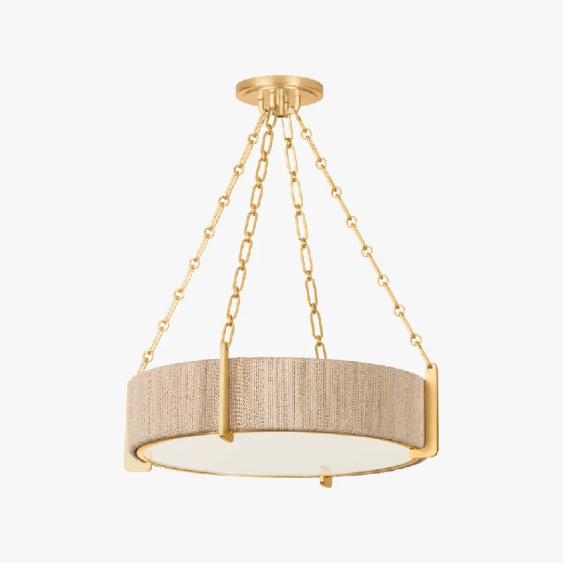 Quebec Abaca Rope Chandelier