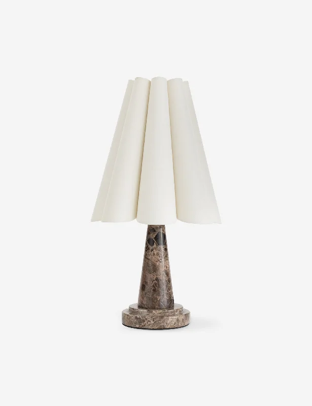 Segal Marble Mini Table Lamp by Regina Andrew