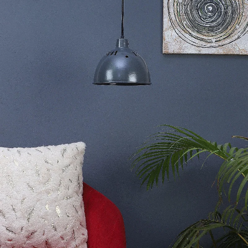 White Grey Metal Hanging Light by SS Lightings