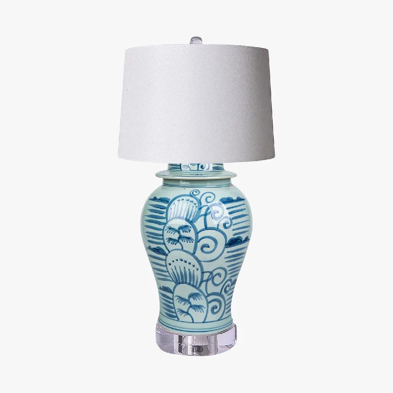 Blue Breeze Lamp