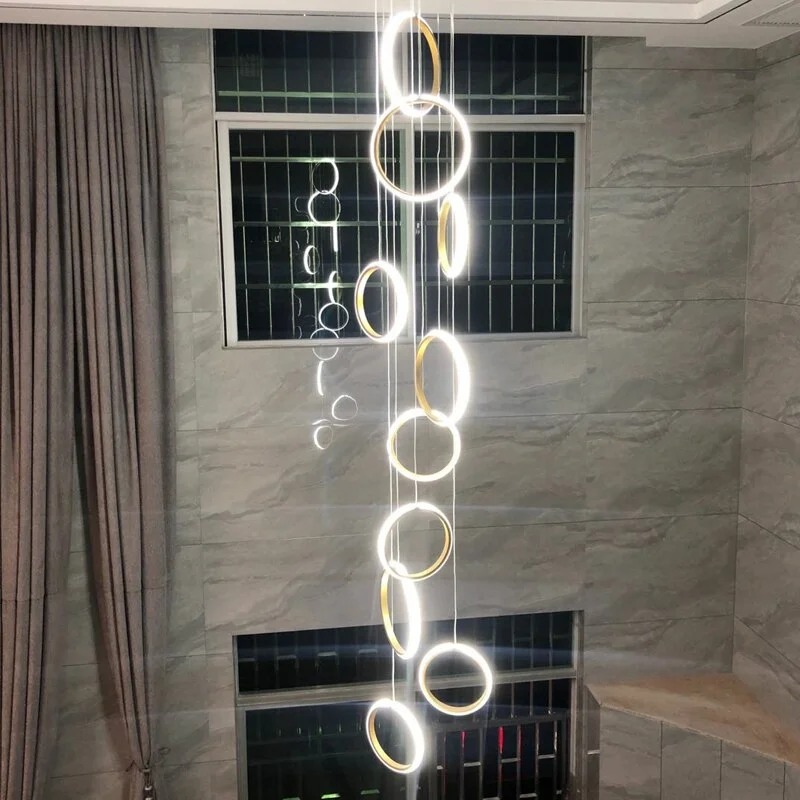 Circle Mingle LED Chandelier Light