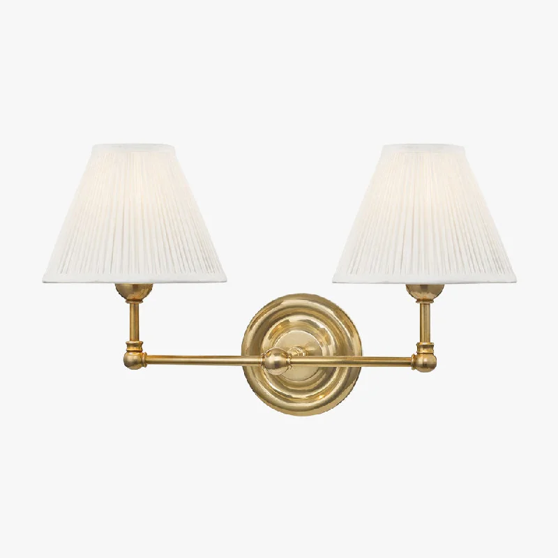 Classic No. 1 Double Sconce