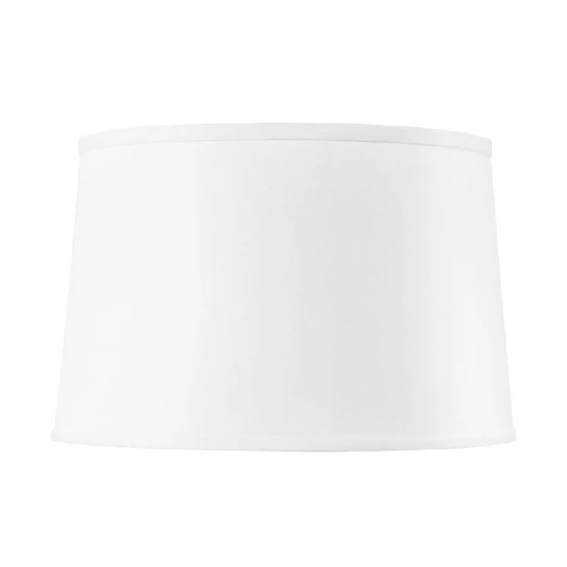 White Linen Lamp Shade