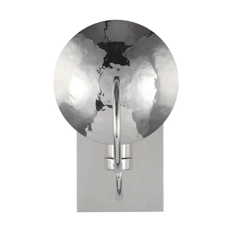 Sconce Whare Ellen DeGeneres 1 Lamp Polished Nickel 60 Watts