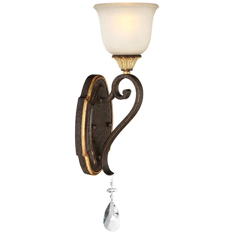 Chateau Nobles Single-Light Bathroom Wall Sconce