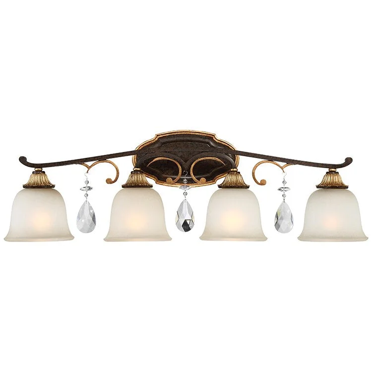 Chateau Nobles Four-Light Bathroom Vanity Fixture