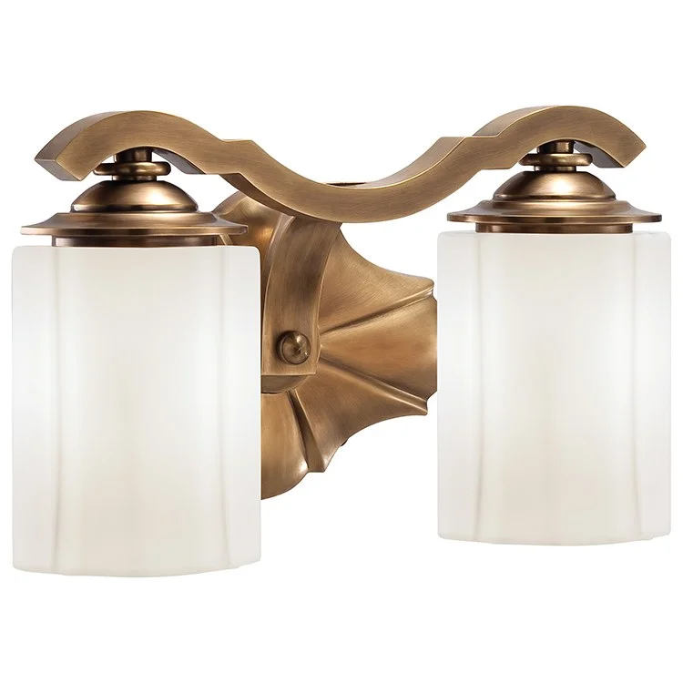 Leicester Two-Light Bathroom Vanity Fixture