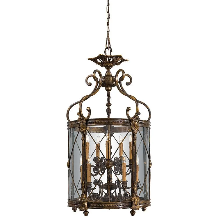 Family Collection Ten-Light Two-Tier Foyer Pendant