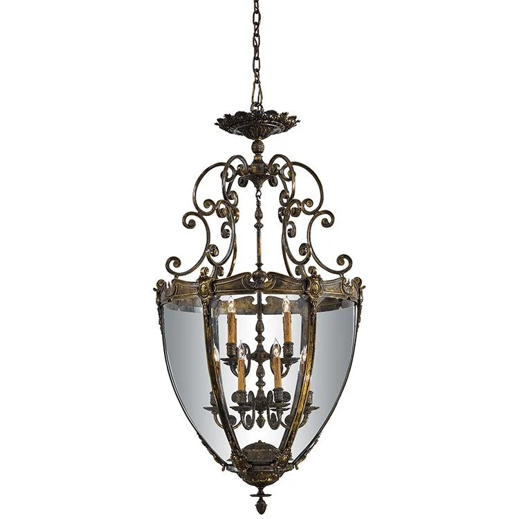 Family Collection Twelve-Light Two-Tier Foyer Pendant