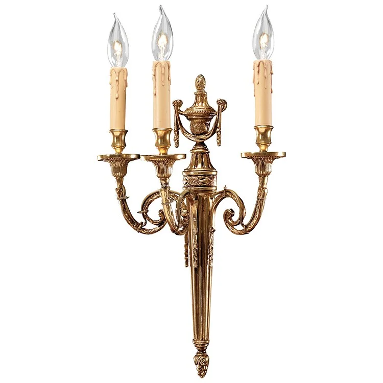 Metropolitan Collection Three-Light Torchiere Wall Sconce