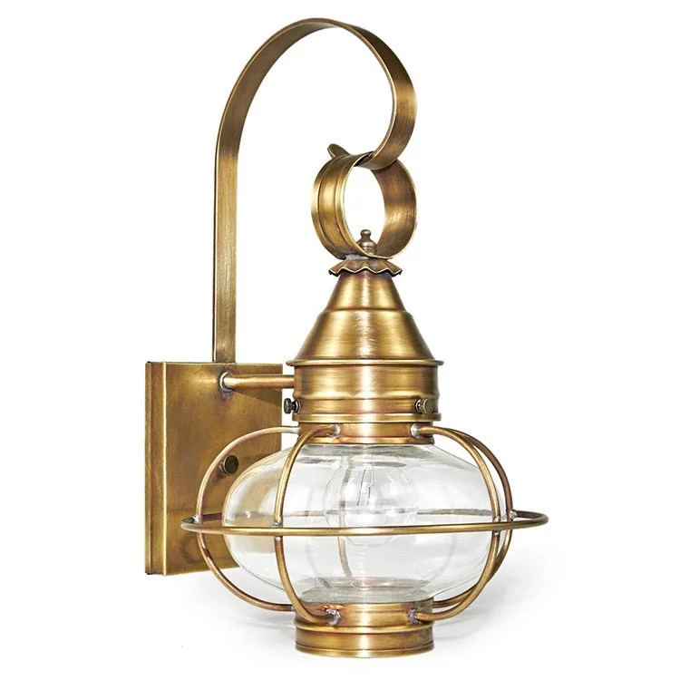 Caged Onion Single-Light Medium Outdoor Wall Lantern