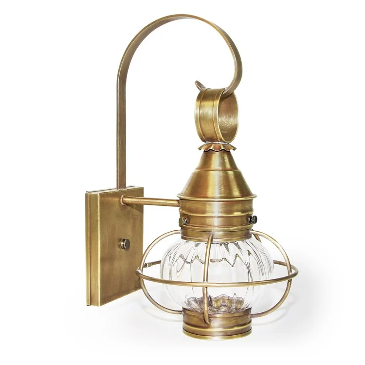 Caged Onion Single-Light Medium Outdoor Wall Lantern