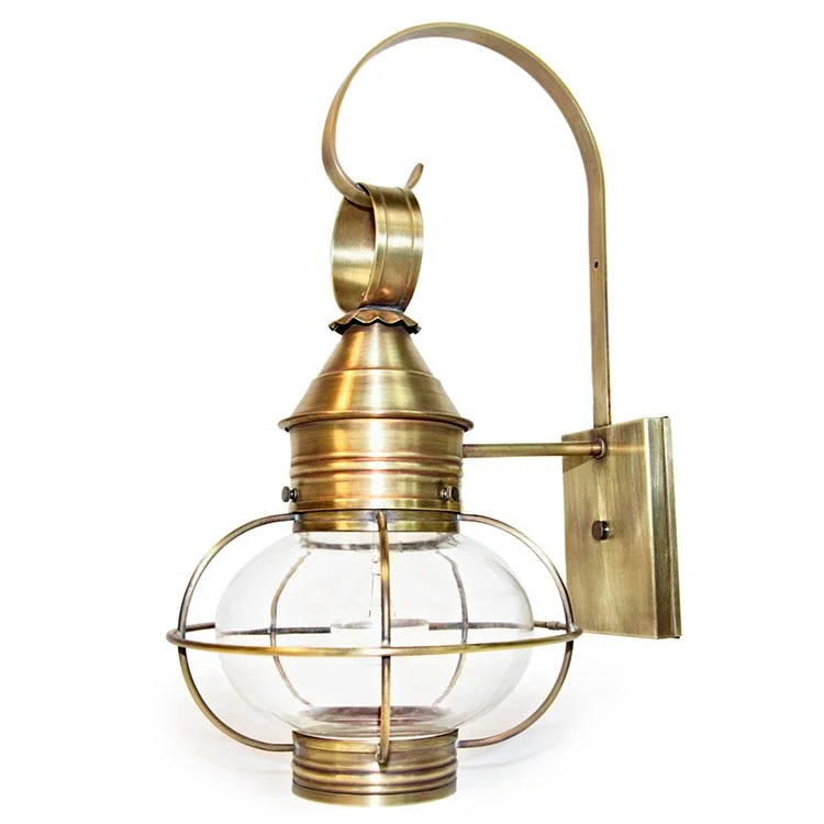 Caged Onion Single-Light Large Outdoor Wall Lantern