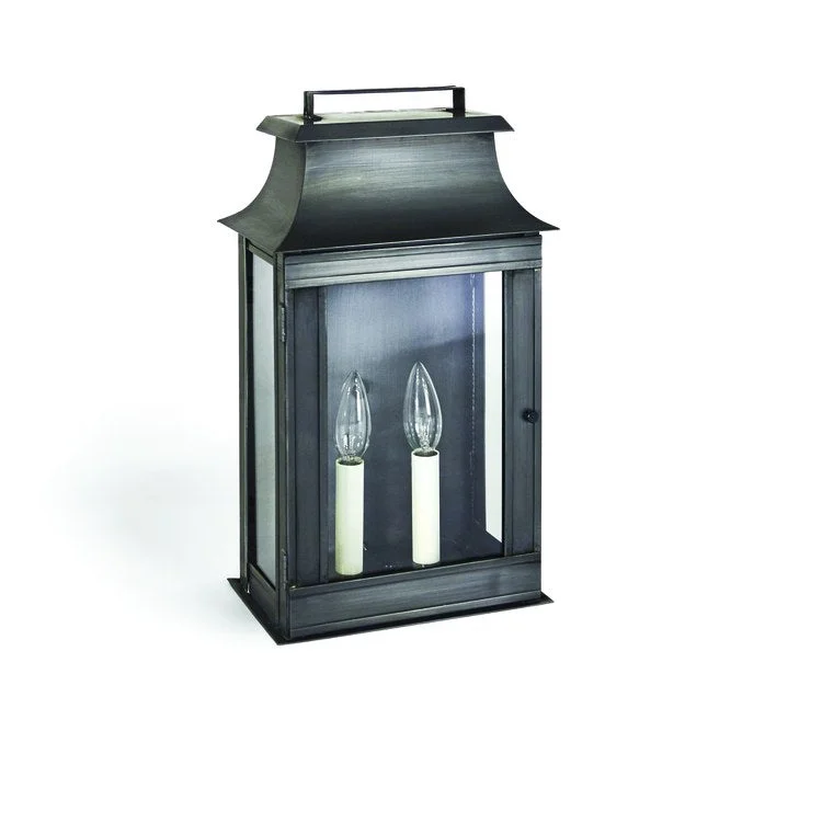 Concord Two-Light Outdoor Pagoda Wall Lantern