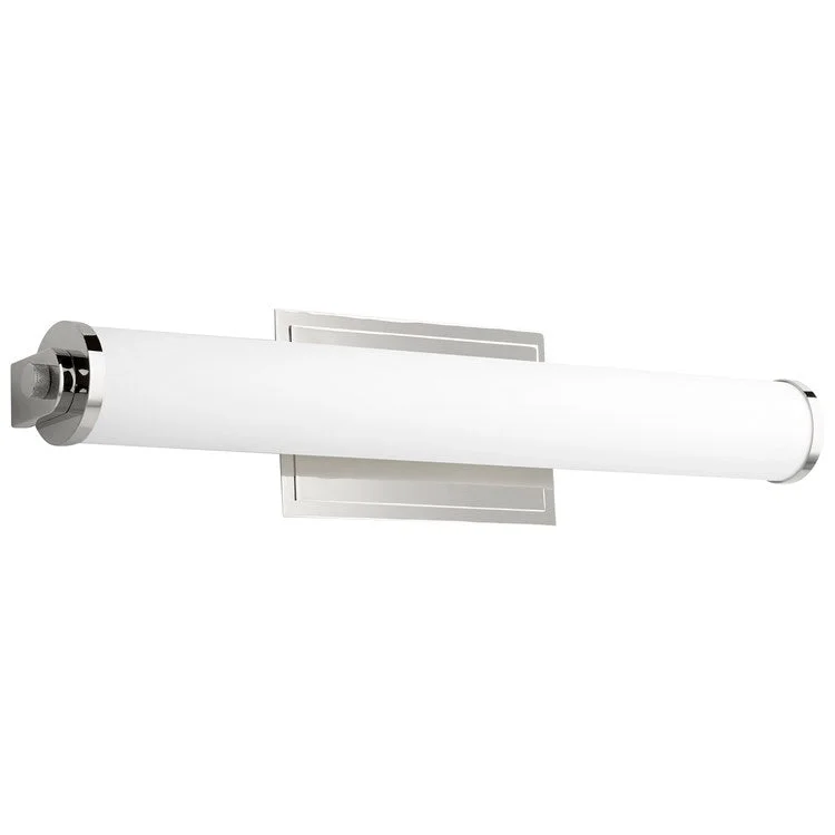 Tempus Two-Light 24" LED Bathroom Vanity Fixture - Polished Nickel