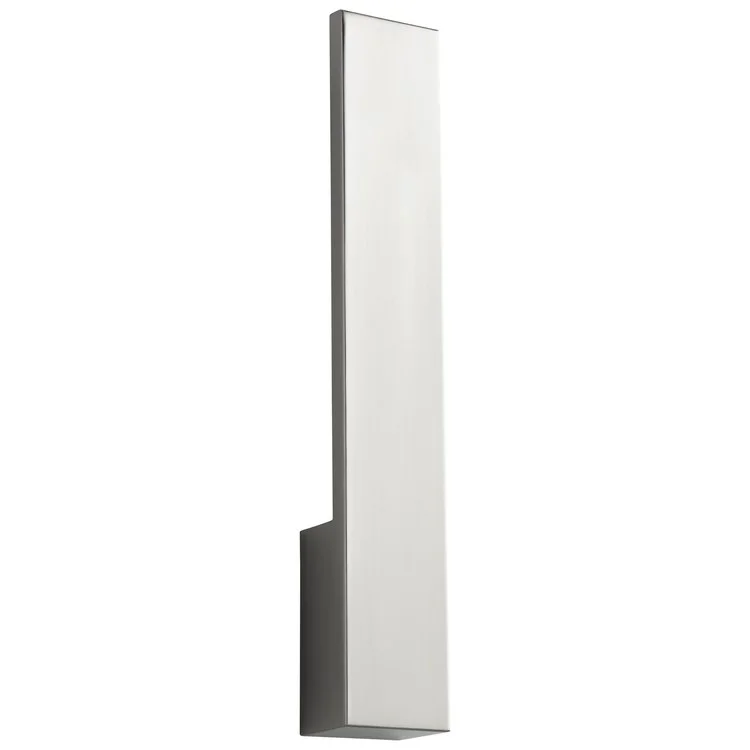 Icon Single-Light Wall Sconce - Satin Nickel