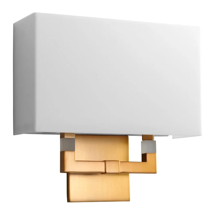 Chameleon Single-Light Bathroom Wall Sconce - Aged Brass