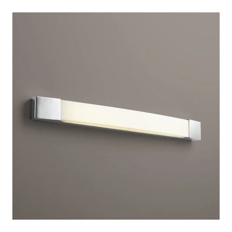 Apollo Two-Light 32" Bathroom Vanity Fixture - Polished Chrome