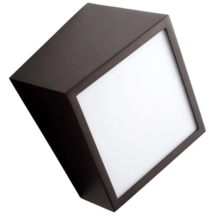 Zeta Single-Light LED Wall Sconce - Oiled Bronze