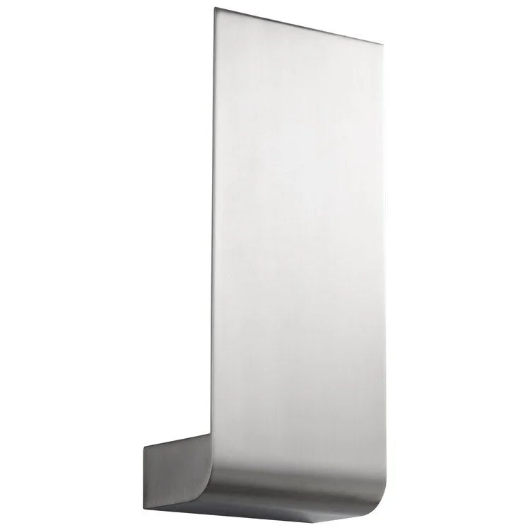 Halo Single-Light Small Wall Sconce - Satin Nickel