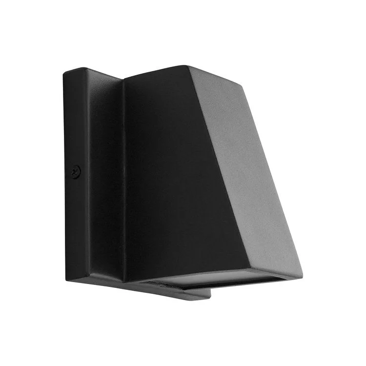 Titan Single-Light LED Outdoor Wall Sconce - Black