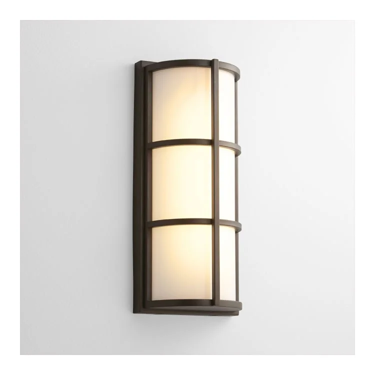 Leda Single-Light LED Outdoor Wall Sconce - Oiled Bronze