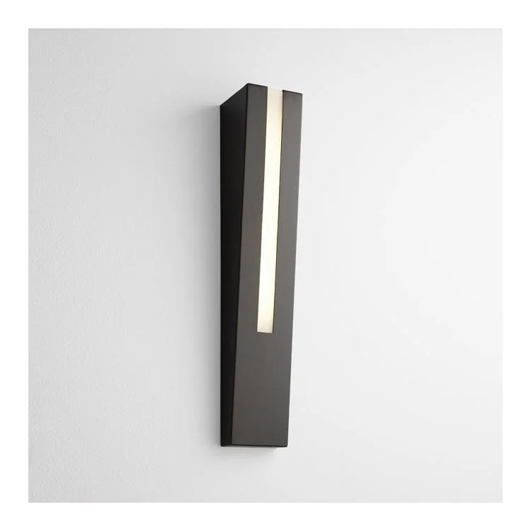 Karme Single-Light LED Wall Sconce - Oiled Bronze