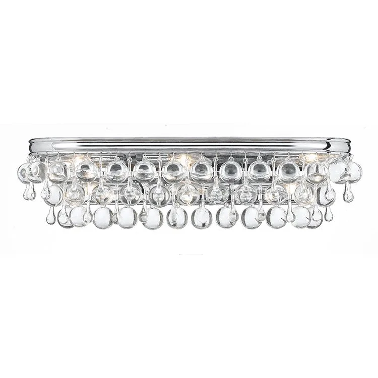 Calypso Six-Light Bathroom Vanity Fixture