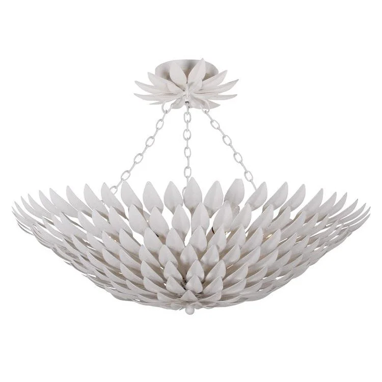 Broche Six-Light Flush Mount Ceiling Fixture