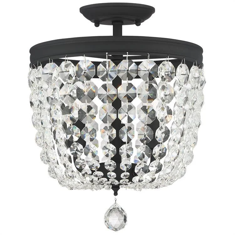 Archer Three-Light Flush Mount Ceiling Fixture