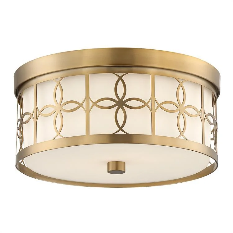 Anniversary Two-Light Flush Mount Ceiling Fixture