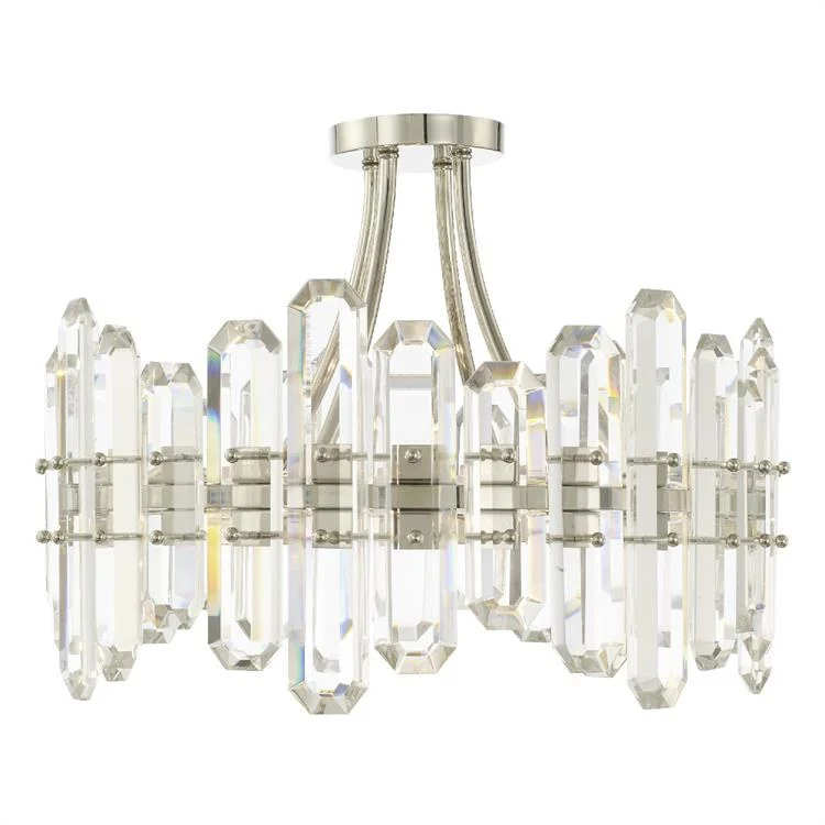 Bolton Four-Light Flush Mount Ceiling Fixture