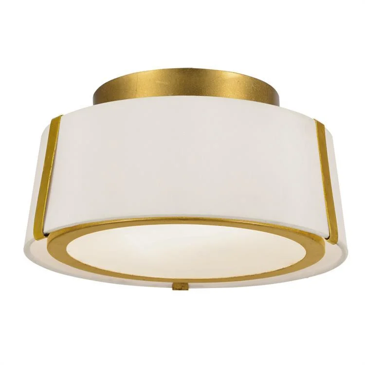 Fulton Two-Light Flush Mount Ceiling Fixture