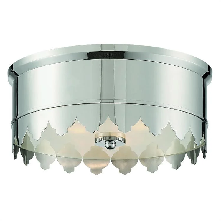 Nina Three-Light Flush Mount Ceiling Fixture