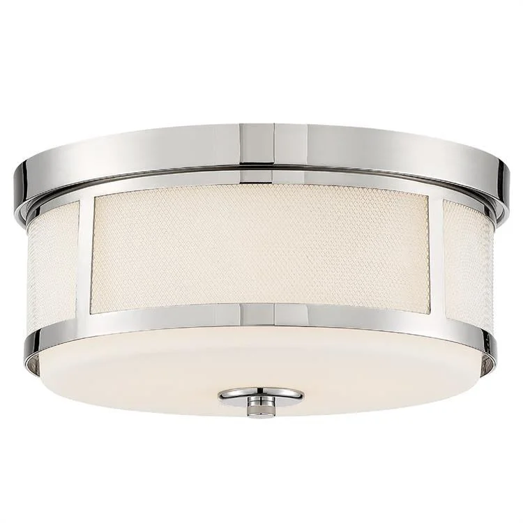 Trevor Two-Light Flush Mount Ceiling Fixture