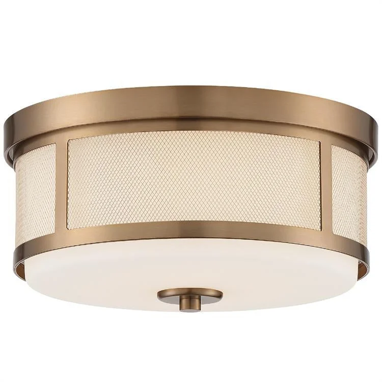 Trevor Two-Light Flush Mount Ceiling Fixture