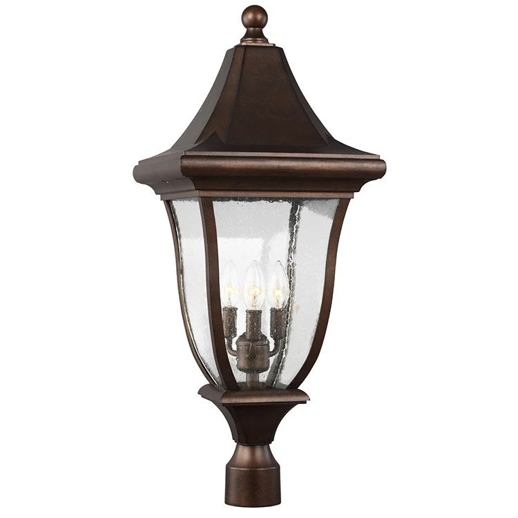 Oakmont Three-Light Outdoor Post Lantern