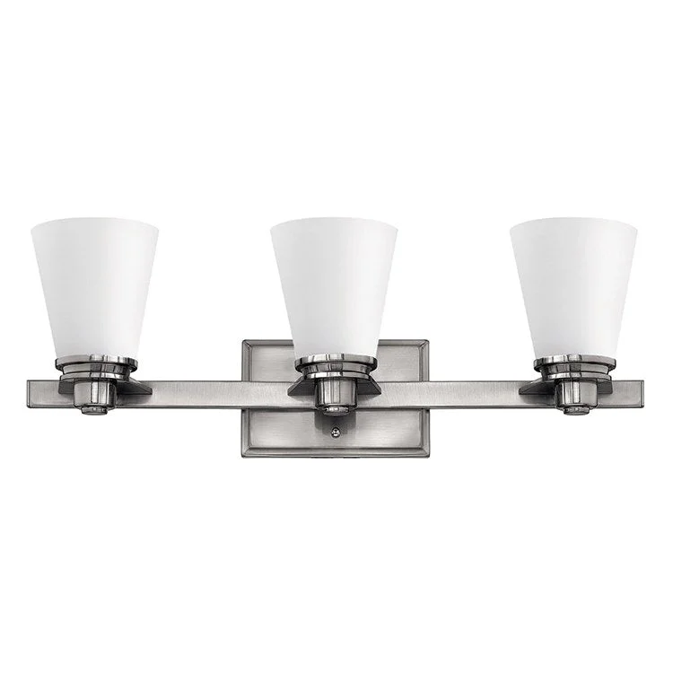 Avon Three-Light Bathroom Lighting Fixture