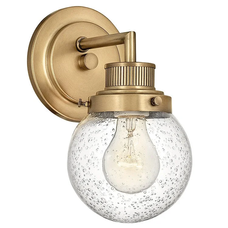 Poppy Single-Light Bathroom Wall Sconce