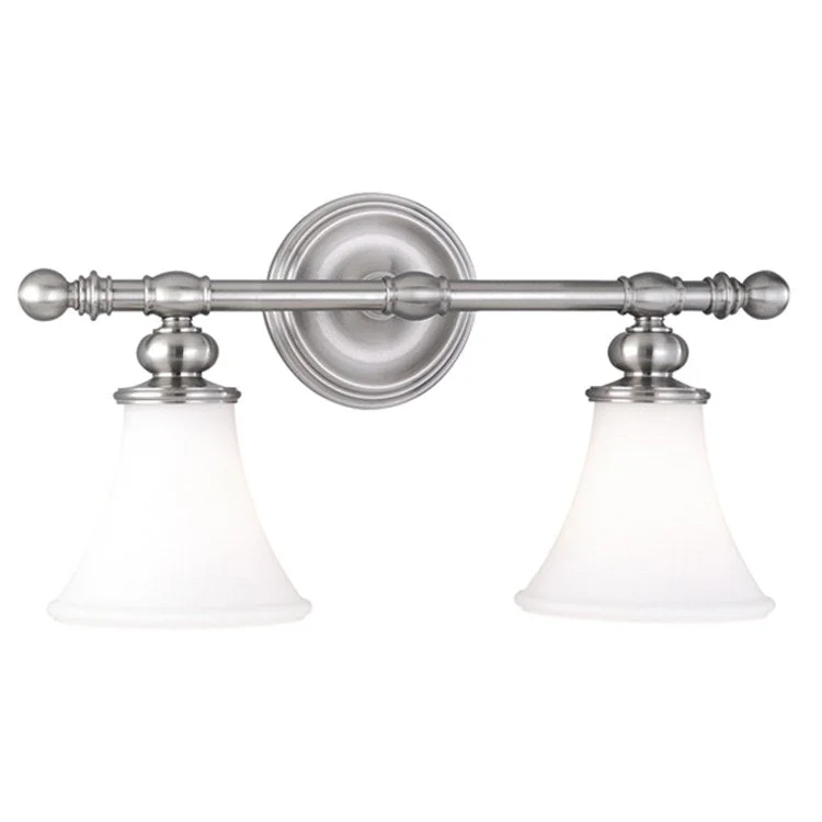 Weston Two-Light Bathroom Vanity Fixture