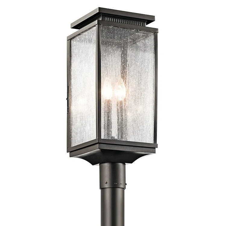 Manningham Three-Light Outdoor Post Lantern