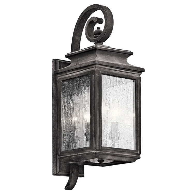 Wiscombe Park Three-Light Outdoor Wall Lantern