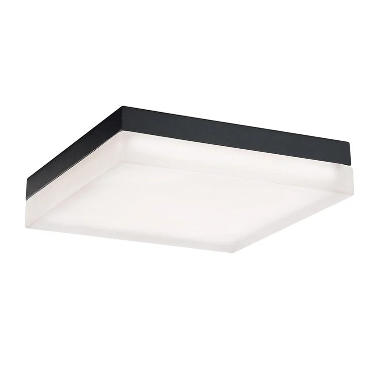 Matrix Single-Light 12" LED Square Flush Mount Ceiling Fixture 3000K