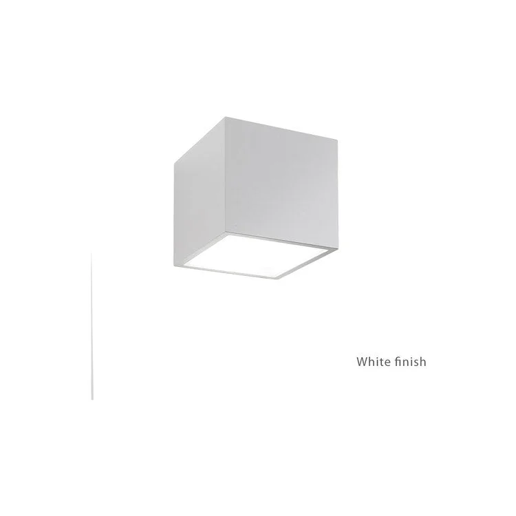 Bloc Two-Light LED Outdoor Up and Down Wall-Mount Lighting Fixture 3500K