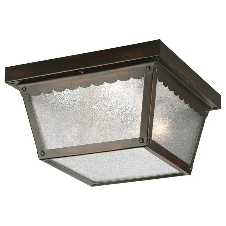 Single-Light Flush Mount Ceiling Lighting Fixture