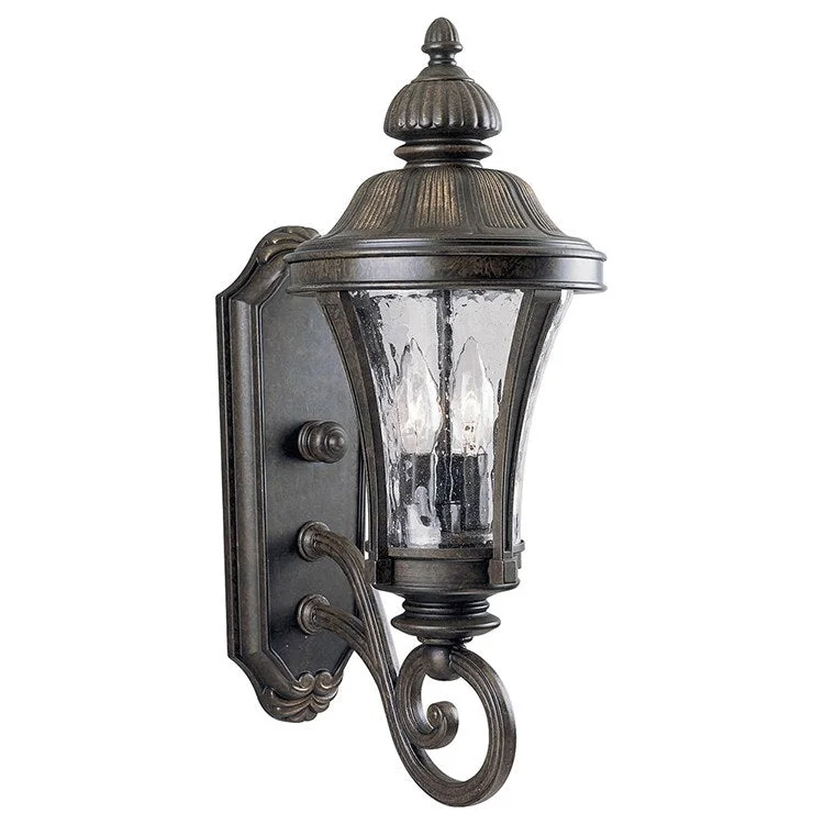 Nottington Two-Light Wall Lantern with Bottom Bracket