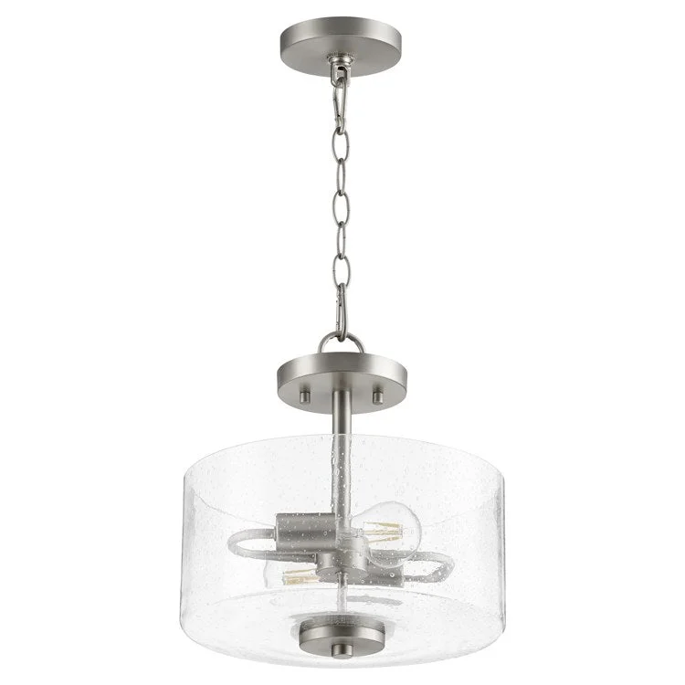 Dakota Two-Light Convertible Semi-Flush Mount Ceiling Fixture/Pendant